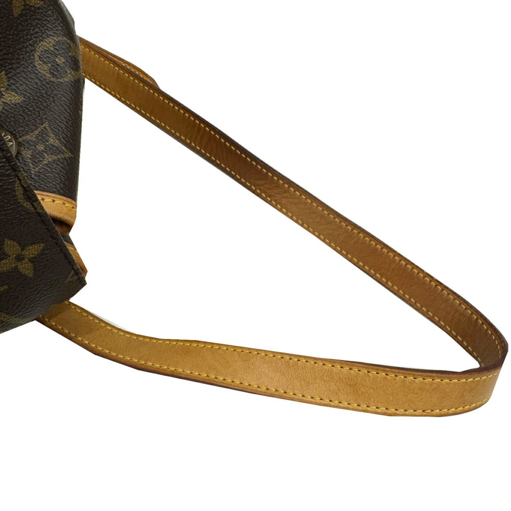 LOUIS VUITTON Brown Monogram Canvas Backpack - Picture 11 of 13